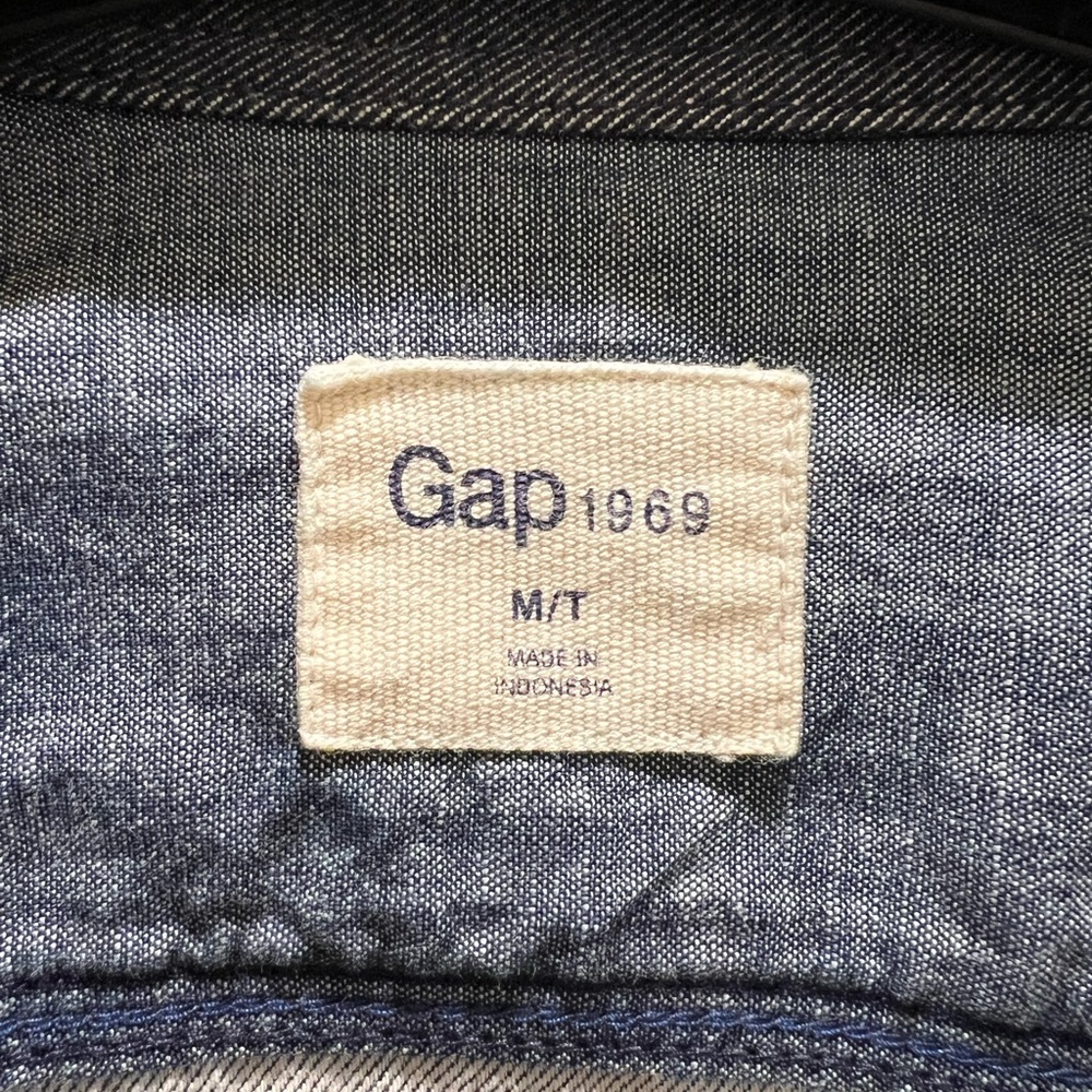 Men’s GAP 1969 Button Up Shirt Jacket - Picture 3 of 5
